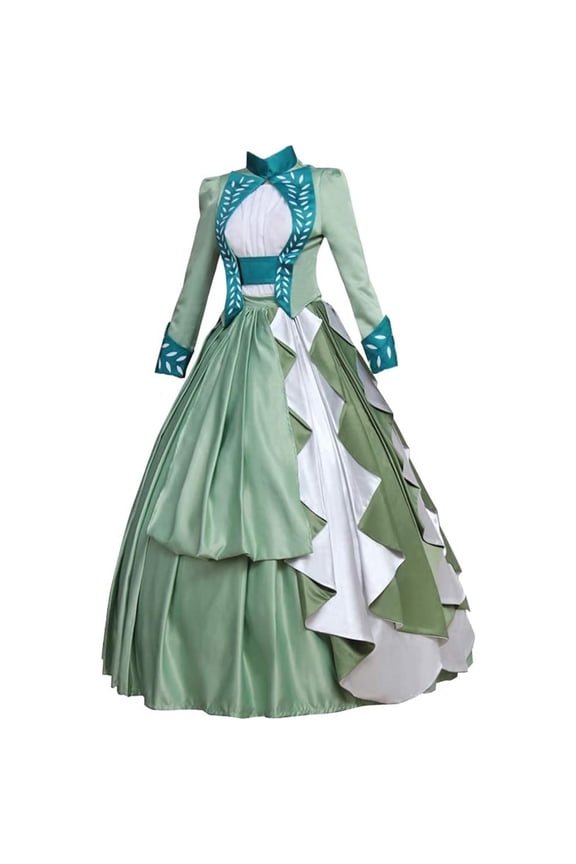 Steampunk Victorian Gothic Dress Lady's Victorian Bustle Dress Bustle Gown Dress