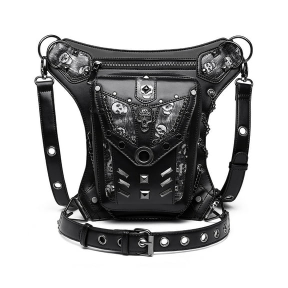 Steampunk Waist Leg Bags Women Men  Bag Motorcycle Thigh
