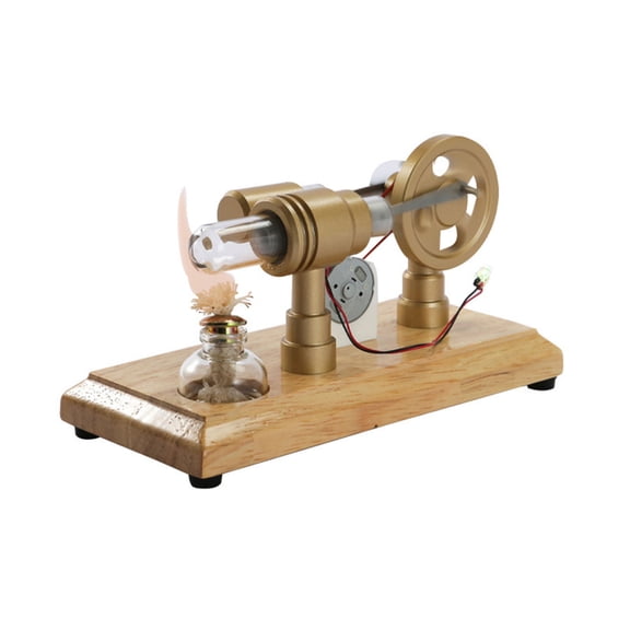 Steams Heat Education Model Hot Air Stirlings Engine Motor Model Scientific Experiment Props Easy