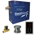 thumbnail image 1 of SteamSpa OAT900BN-A 9 kW Oasis QuickStart Acu-Steam Bath Generator Pack with Built-in Auto Drain, Brushed Nickel, 1 of 5
