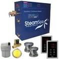 thumbnail image 1 of SteamSpa RYT1050BN-A 10.5 kW Royal QuickStart Acu-Steam Bath Generator Pack with Built-in Auto Drain, Brushed Nickel, 1 of 7