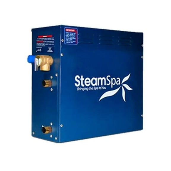 Steam Spa RYT750CH Steam Spa Royal Touch Package with Steam Spa 7.5kW Steam Generators; Chrome