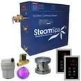 thumbnail image 1 of SteamSpa RYT900BN-A 9 kW Royal QuickStart Acu-Steam Bath Generator Pack with Built-in Auto Drain, Brushed Nickel, 1 of 7