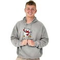 thumbnail image 1 of Steamy Boiling Crab Cooking Novelty Unisex Plus Fleece Graphic Hoodie Brisco Brands 5X, 1 of 5
