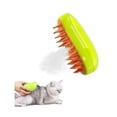 thumbnail image 1 of Steamy Cat Brush, Multifunctional Cat Steamer Brush, Self Cleaning Steam Cat Brush for Massage, Steam Pet Brush for Removing Tangled and Loosse Hair, 1 of 12