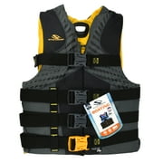 Stearns Adult Mens Infinity Series Hydroprene Life Jacket Flotation Vest, Small/Medium, Gold