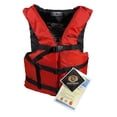 thumbnail image 1 of Stearns Adult Red PFD Personal Flotation Device Life Jacket - For Chest 30" to 52", 1 of 1