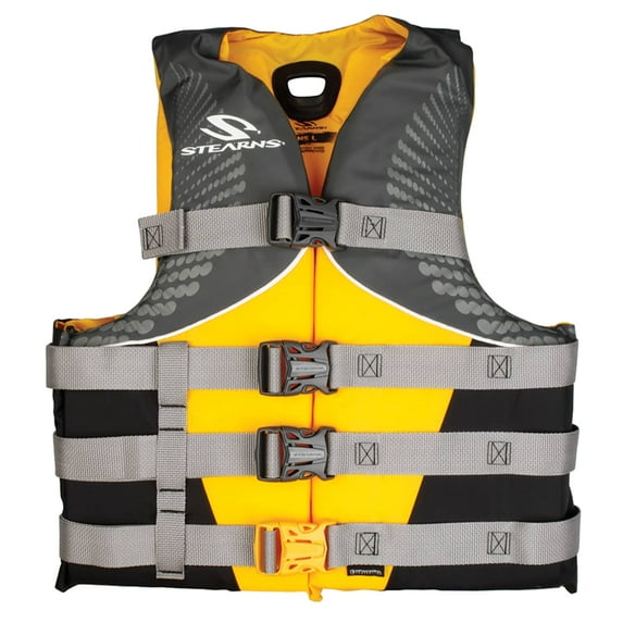 Stearns Adult Women's Infinity Series Hydroprene Life Jacket Flotation Vest, Small/Medium, Yellow