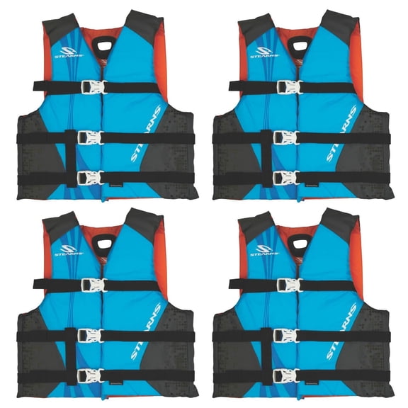 Stearns Antimicrobial Nylon Youth Vest, Blue