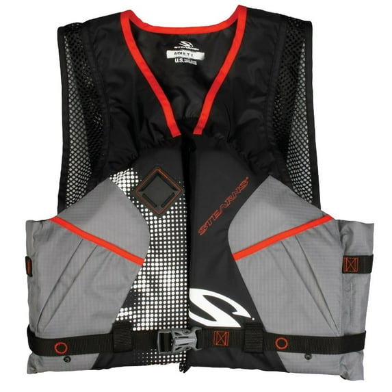 Stearns Comfort Paddle Life Jacket Vest, Black