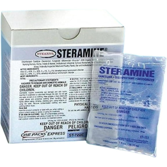 Stearns Steramine Master Pack (100 1oz. Packets)