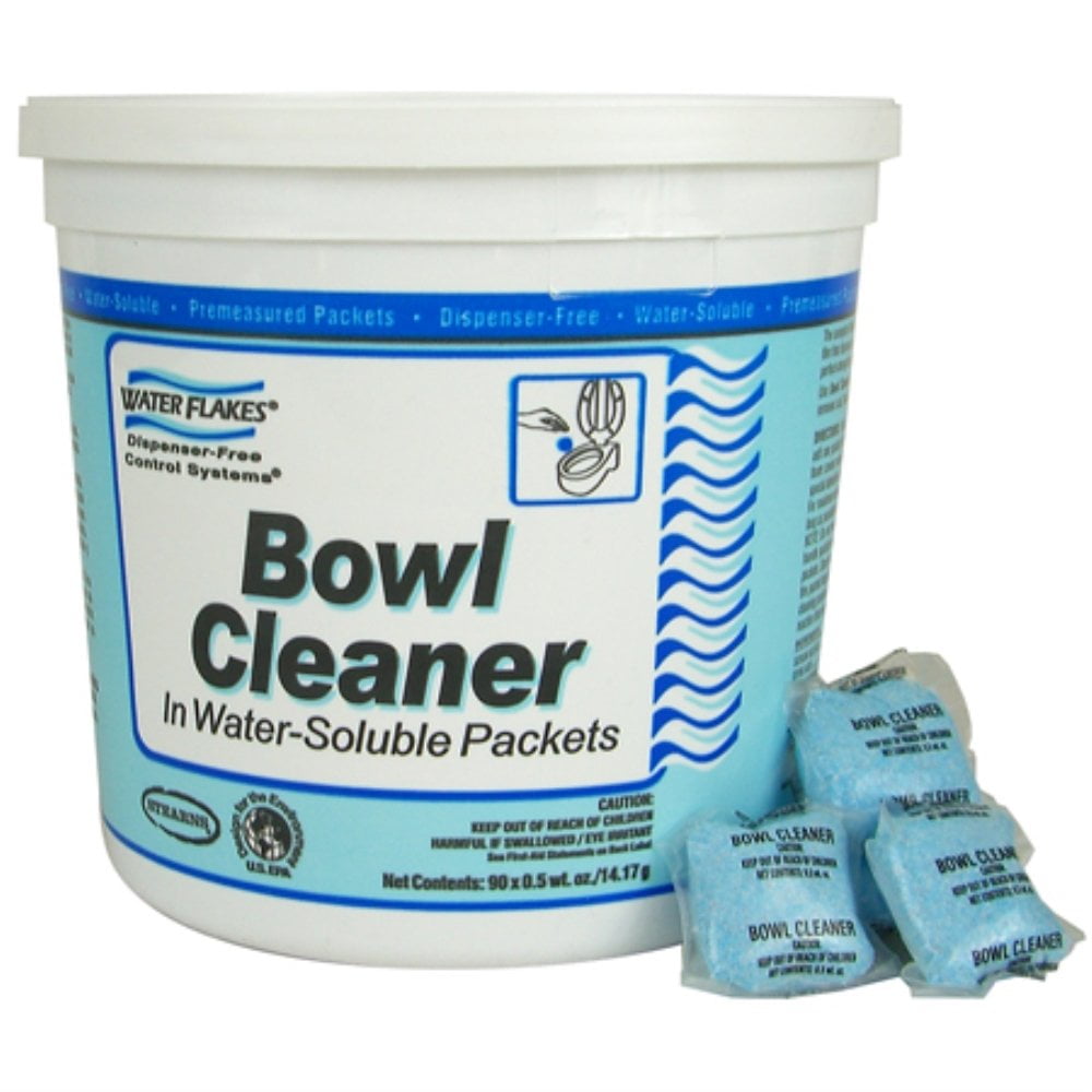 Stearns Water Flakes Bowl Cleaner - 0.5 wt oz. , 2/90/cs