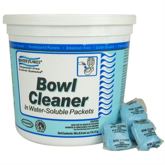 Stearns Water Flakes Bowl Cleaner - 0.5 wt oz. , 2/90/cs