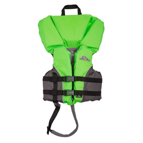 Stearns Child Life Jacket with Heads-Up Flotation, USCG Approved Type II Kids Life Vest for Pool, Beach, Lake, Boating & More, Youth PFD