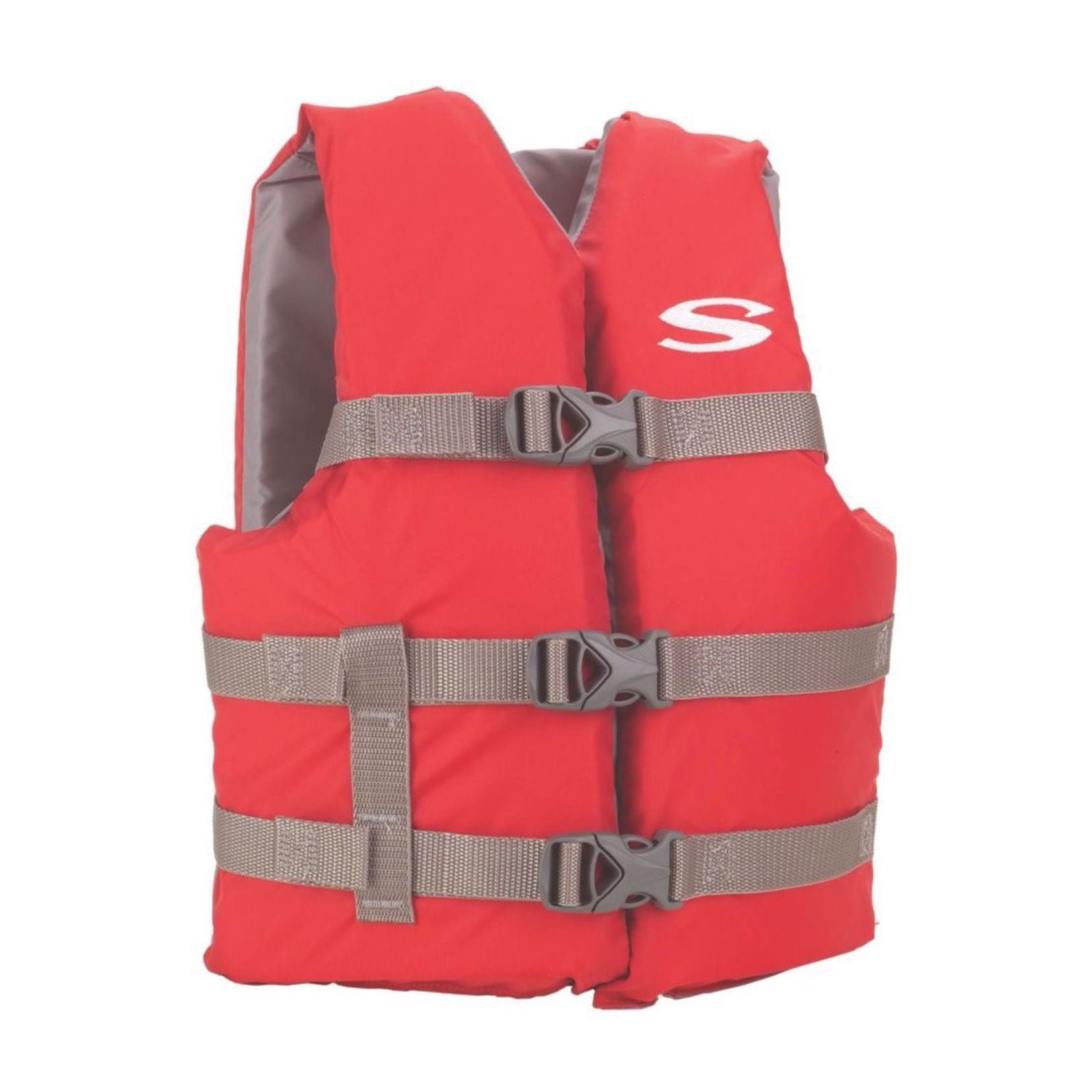 Stearns Youth Unisex Boating Vest, Orange, Specially fitted for kids weighing 50 to 90 pounds