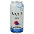 thumbnail image 1 of Steaz Blueberry Pomegranate Iced Green Tea 16 fl oz (Pack Of 2), 1 of 1