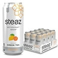 Steaz Organic Zero Calorie Half Iced Green Tea & Half Lemonade, 16 Fl