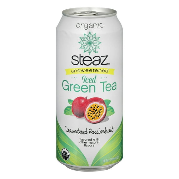 Steaz Tea Antioxidant Brew Unsweetened 16 Floz (Pack Of 12)