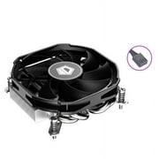 Stebcece ID-COOLING IS-30 Ultra-slim CPU Air Cooler with PWM Cooling Fan 4 Heatpipes