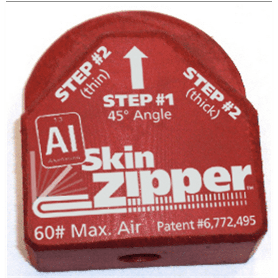 Steck Autobody 21892 Al Skin Zipper