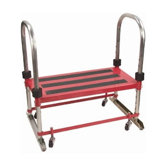Steck 20350 Pro Step 500 lb. Capacity Heavy-Duty Stool with Retractable Wheels