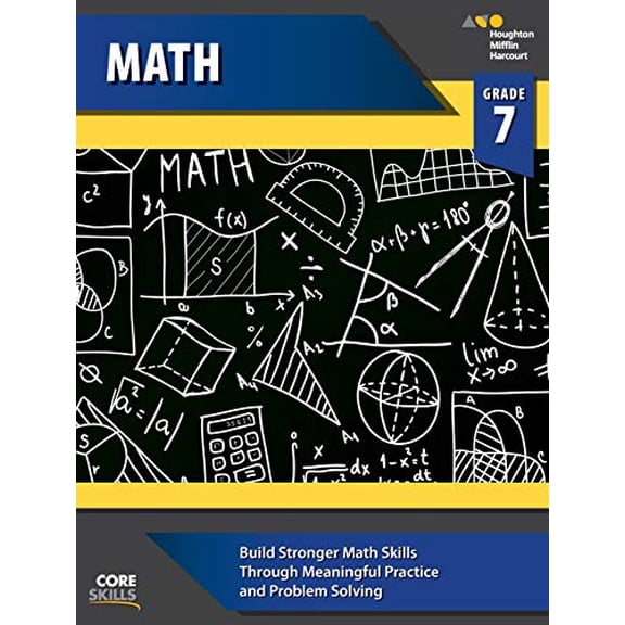 Pre-Owned Steck-Vaughn Core Skills Mathematics: Workbook Grade 7 Paperback STECK-VAUGHN