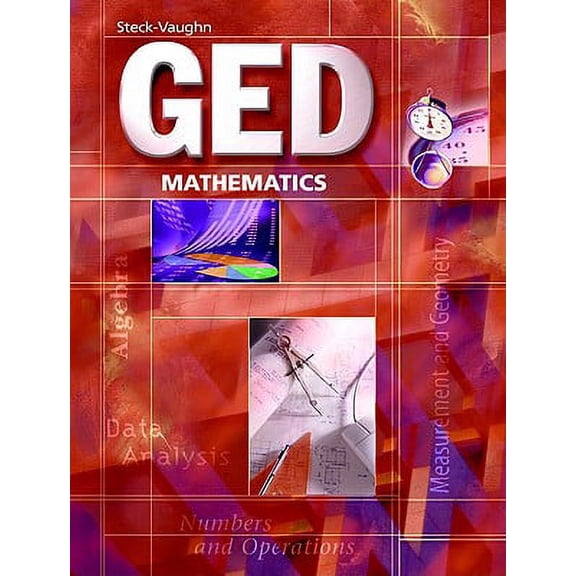 Pre-Owned Steck-Vaughn GED Exercise Books: Student Workbook Mathematics