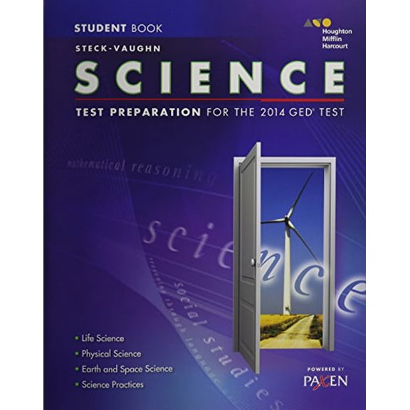 Pre-Owned Steck-Vaughn GED: Test Preparation Student Edition Science 2014