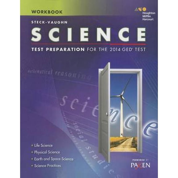 Pre-Owned Steck-Vaughn Science Test Preparation for the 2014 GED Test