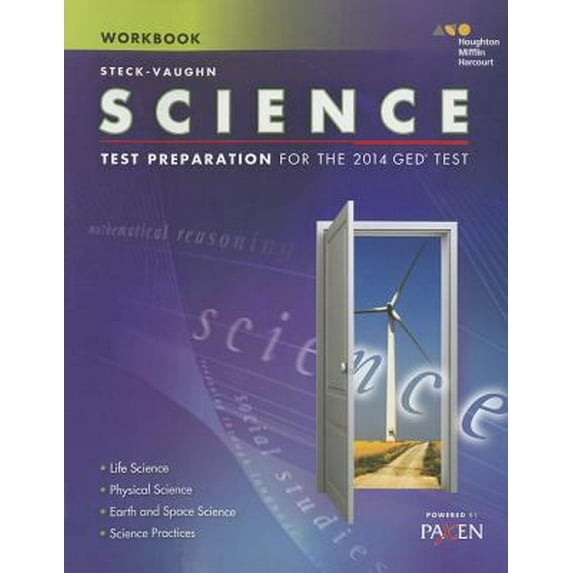 Pre-Owned Steck-Vaughn Science Test Preparation for the 2014 GED Test