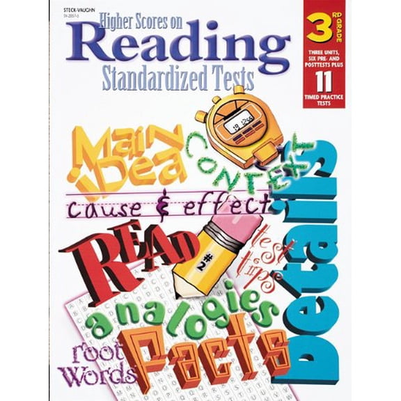 Pre-Owned Steck Vaughn Higher Scores on Reading Standardized Tests: Student Test Grade 3 (Paperback) 0739820575 9780739820575