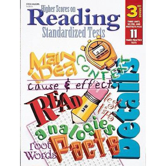 Pre-Owned Steck Vaughn Higher Scores on Reading Standardized Tests: Student Test Grade 3 (Paperback) 0739820575 9780739820575