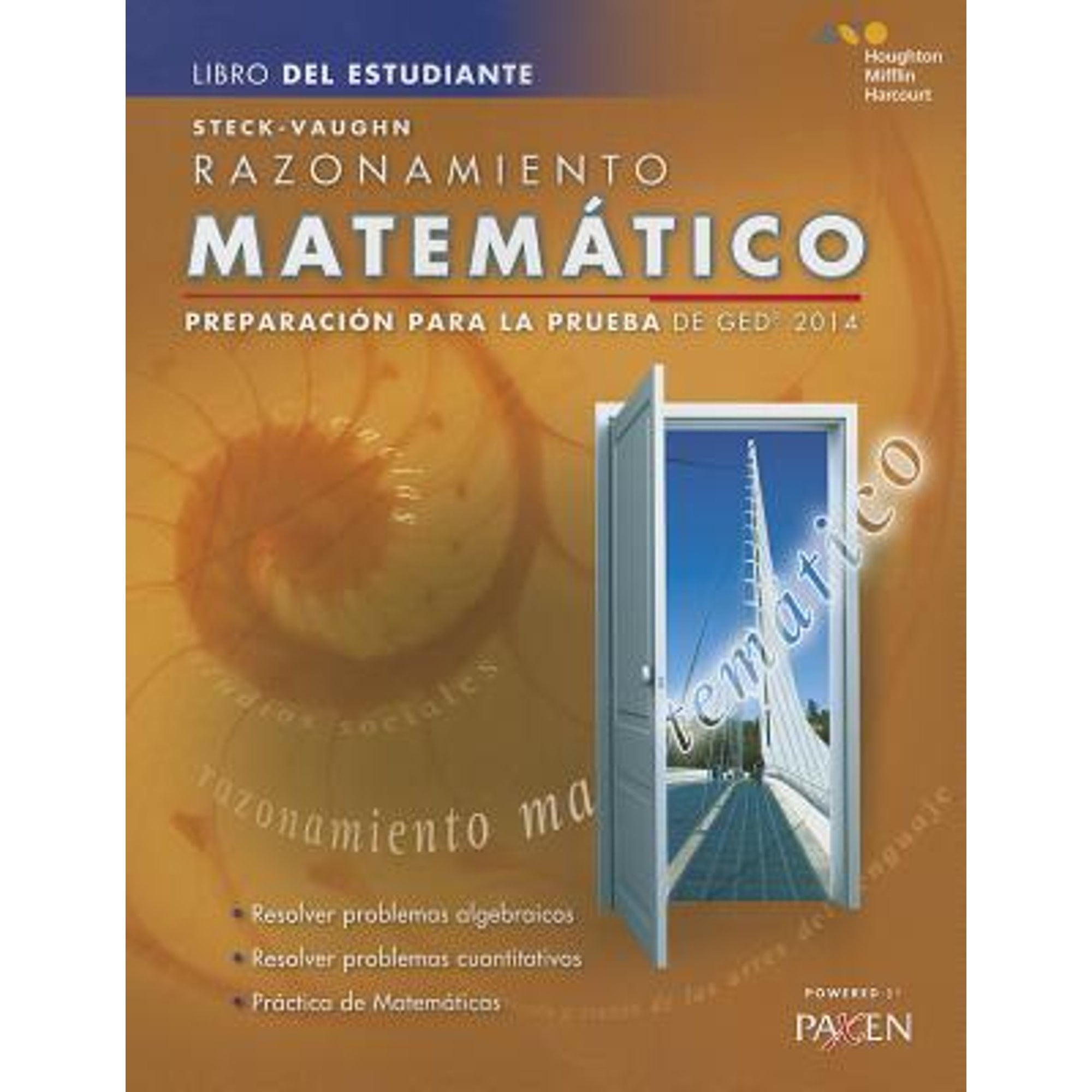 Pre-Owned Steck-Vaughn Razonamiento matematico: Preparacion para la prueba de GED 2014 (Libro Del Estudiante) (Spanish Edition) (Paperback) 0544301285 9780544301283