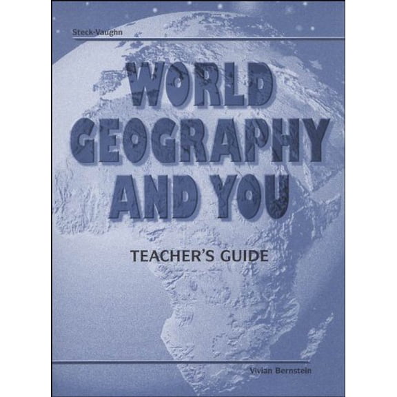 Pre-Owned Steck-Vaughn World Geography & You: Teacher's Guide 1998 Paperback