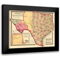 thumbnail image 1 of Stedman 14x12 Black Modern Framed Museum Art Print Titled - Texas - Stedman 1873, 1 of 5