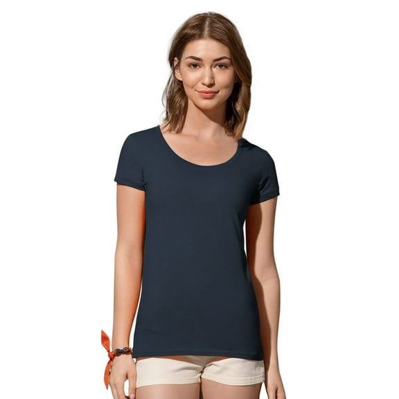Stedman Womens Megan Crew Neck Tee