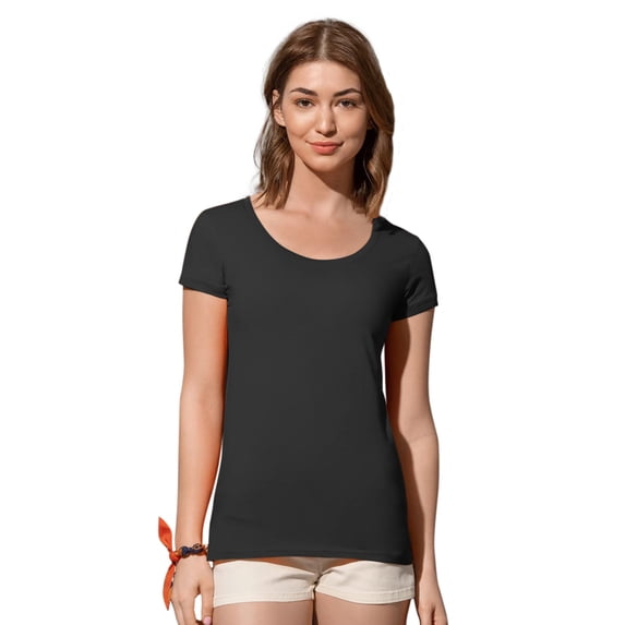 Stedman Womens Megan Crew Neck Tee