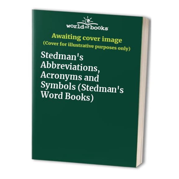 Pre-Owned Stedman's Abbreviations, Acronyms and Symbols (Paperback) 9780683079265