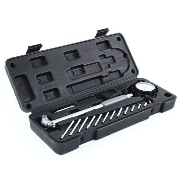 Steel 0.01mm Dial Gauge Indicator Cylinder Measuring Micrometer Metric 50-160mm