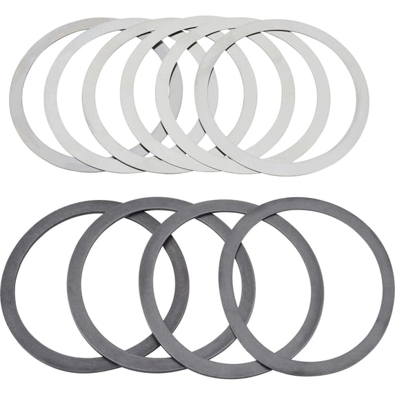 Speedway Motors Steel 3 Inch Axle Shim Kit for Quick Change Rear Ends, Fits DMI XR-1 and Halibrand V8, Precision Setting Shims for 3" Live Axle Assemblies