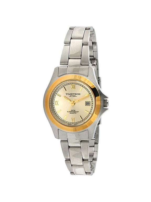Steel 3601L Women's Round Two-Tone Bracelet Watch