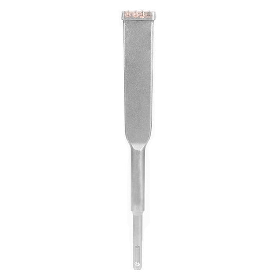 Steel 4 Tooth Chisels with 10mm Round Shank Ideal For Wall Chiseling Tiles Breaking And Renovations Tasks