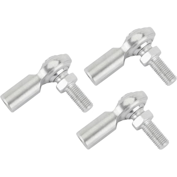Steel 5/16" RH Female Heim Joint Rod Ends with Stud, 3 Pack