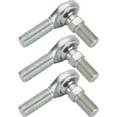 thumbnail image 1 of Steel 5/8 Inch LH Male Heim Joint Rod Ends with Stud – 3 Pack, 1 of 7
