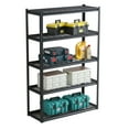 thumbnail image 1 of Steel 5 Tier Heavy Duty Shelving Unit Adjustable Storage Rack For Garage Basement Kitchen Organization 72 Inch Height Easy Assembly, 1 of 3
