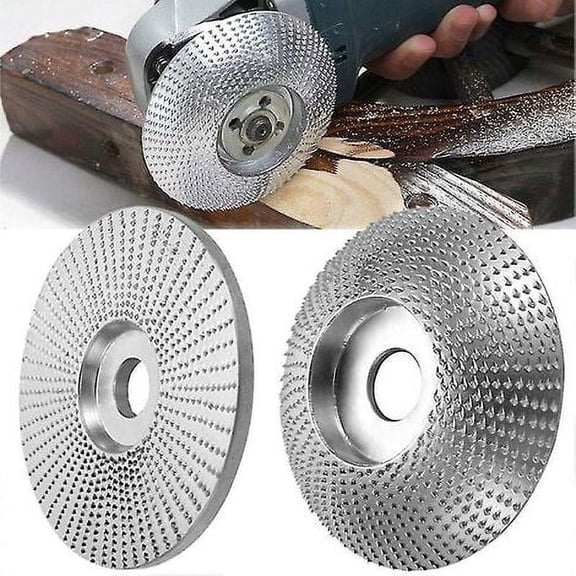 Steel Abrasive Tool, Perfect for Wood Carving & Sanding, High-Quality Grinding Wheel Angle Grinder Disc for Woodworking