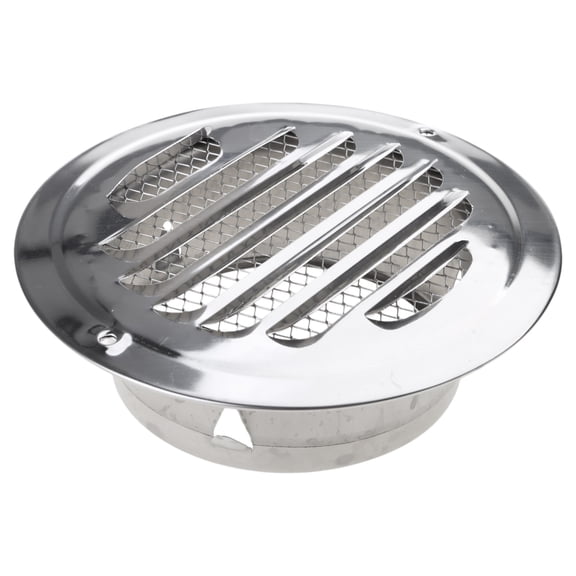 Steel Air Vent Grates Louvered Vent Shielding Air Vent Ventilation Covers Simple Installs for Household Venting Solution