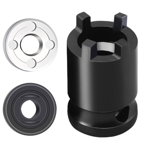 Steel Angle Grinder Socket Wrench with Four Claw Design for Stable Plate Removal and Wide Tool Compatibility