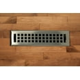 Steel Artisan Vent Covers Brushed Nickel