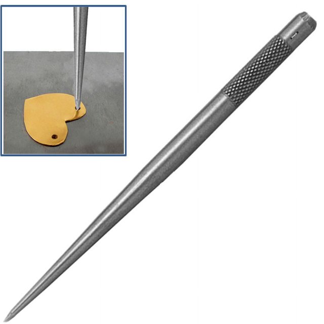 Steel Awl Scribe Center Punch Handle KnurledJewelry Marking Holes Metals
